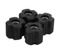 4 Pièces Kit de Bagues pour Tondeuse, Tubes Aluminium 26mm | Installation Facile, Ajustement, pour Débroussailleuses, Pièces de Rechange, Lot de Quatre