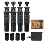 4 Pièces Kit De Dégonfleur De Pneu, Valves De Dégonflage De Pneus Automatiques, Dégonfleurs De Pneus De Précision, Dégonfleurs De Pneus De Précision Réglables Pour Voiture, Vus, Camping-Car, Vtt