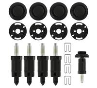 4 Pièces, Kit Fixations Couvre Moteur 2.0 HDI pour Citroën Berlingo, C4, C5, Peugeot 206, 306, 307, 406, 607, 806, Vis Cache Moteur 306 HDI, Support Moteur C4
