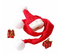 4 Pièces Kit Noël Miniature Festif, Color to 1