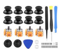 4 Pièces Kit Réparation Joystick PS5 Analogiques 3D PS5 Contrôleur 8 Pièces Joystick Thumbstick Analogique Manette DualSense