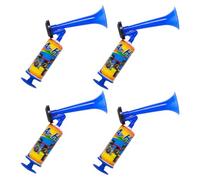 4 Pièces Klaxon à Air Portatif, Klaxon Portatif de Pompe à Air Klaxon Sécurité Fort Réutilisable de Sport pour des Fêtes de Remise des Diplômes d'événements Sportifs
