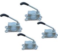 4 pièces - Knott support de serrage Ø48 mm - fonte -LBG48 - collier de serrage pour roue jockey / béquilles