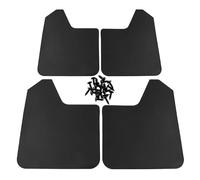 4 pièces Larges Bavettes pour Voiture pour Renault Megane III (2008-2016), Garde-Boue Avant et Arrière Anti-Éclaboussures, Garde-Boue de Protection de Pneu pour Voiture