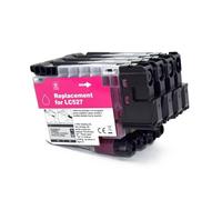 4 pièces LC-527 LC527 LC 527 Cartouche d'encre à Jet d'encre Compatible, Compatible for imprimante Brother MFC-J4550DW J4350DW 4550 4350 LC527XL(LC527 - KCMY)