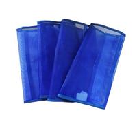 4 pièces Leggings à mouches en maille respirant, bottes de mouche à cheval, protection des éléments d'été réglables portables en maille Protection