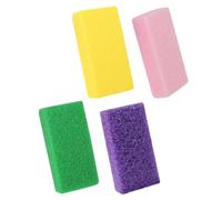 4 Pièces Lime de Pédicure en PU pour Enlever les Peaux Mortes | Exfoliation Lavable, Usage Plante du Pied, Outil de Soin Manuel, Finition Douce et Pratique