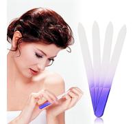 4 Pieces Limes À Ongles Cristal Verre Fichier Tampon Manucure Dispositif Nail Art Decorations Outil Ongles Outils Accessoires En Gros