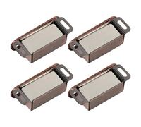 4 Pièces Loquet Magnétique en Acier Inoxydable de Porte D’armoire | Finition Soignée, Installation Simple, Fermeture pour Meubles et Placards, Maintien Ferme des Portes et Tiroirs