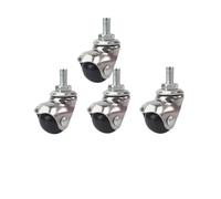 4 pièces/lot 1 pouce roue universelle vis tige poulie canapé table chaise meubles boule