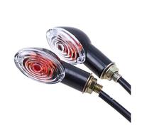 4 Pièces/lot Clignotant De Moto Indicateurs Ambre Clignotant pour Suzuki pour Har&Ley pour Hon&da Scooter Lampe Clignotante. Indicateurs de Direction