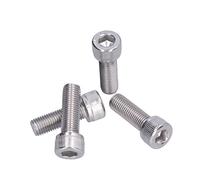 4 Pièces M10 Boulon Hexagonal à Tête Hexagonale Boulon à Tête Hexagonale A2 en Acier Inoxydable 1.25mm à Pas Fin Matériel de Fixation de Machine(M10*30)