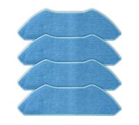 (4 Pièces) M2 Pro Pads de Serpillière de Remplacement Compatibles avec Lefant M2 Pro/ M2S Pro/ M1 Robot Aspirateur, Accessoires de Chiffons de Serpillière