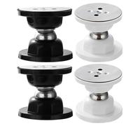 4 Pièces Magnétique Arrêt De Porte - Porte En Acier Inoxydable Bouchon - Support De Porte Butée De Porte - Bloc Porte Aimanté - Vous N'avez Pas Besoin De Percer