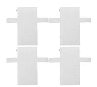 4 Pièces Maille en Plastique Toile Feuilles Artisanat Bricolage Broderie Point De Croix Tissage DIY Fabrication des Accessoires