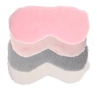 4 Pièces Masque Oculaire Opaque en Chinlon, Cache-œil Moelleux