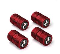 4 Pièces Métal Capuchon de Valve Pneu Voiture pour Hyundai N Line i20 i30 Sonata Santa FE N Résistant à la Corrosion Voiture décoration Accessoires,C