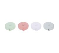 4 Pièces Mètre Ruban Rétractable Flexible 2m, ABS | Double Échelle Pratique, Rangement Facile, Format Portable pour Mesurer Tour de Taille, Créations Textiles et Fitness