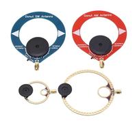 4 Pièces Mini Anneau Antenne Boucle Anneau Antenne de Réception Active Faible Bruit Moyen Ondes Courtes Diffusion Radio UHF VHF AM SW Boucle