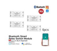 (4 pièces) Module relais de commutation intelligent Bluetooth MOES Contrôle à point unique Télécommande