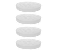 4 Pièces Moule en Silicone pour Résine, Forme Galet Irrégulière