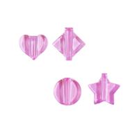 4 Pièces Moules Radians Givrés Rose en PE pour Créer