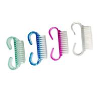 4 Pièces Nail Art Nettoyant Brosse Pour Poudre Poussière Nettoyage Décapant Pédicure Bricolage Outil Manucure Outils Accessoires