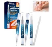 4 Pièces Nail Care Pen, Avec Llime à Ongles, Stylo de Soins des Ongles, Enrichi en Aloe Vera, Angélique Dahurica, Cyprès et Fleur de Bouton Rouge, Nourishing Stylo de Soin
