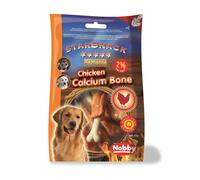 4 pièces Nobby STARSNACK Barbecue Chicken Calcium Bone 4 x 70 g