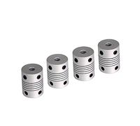 4 pièces Nouveau coupleur d'arbre Flexible for imprimantes 3D A8 A6 A8Plus E10 E12 E16 pièces d'imprimante