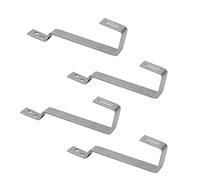 4 pièces. Offgridtec© - Crochet pour toit en acier inoxydable V2a, pour montage mural de panneaux solaires sur tuiles à queue de castor