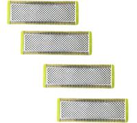 4 Pièces One Blade Rasoir Lame Compatible Avec Philips Oneblade De Remplacement Pro Lames Hommes