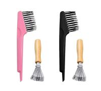 4 Pièces Outils De Nettoyage De Cheveux, Nettoyeur De Cheveux, Nettoyeur De Cheveux Portable, Fournitures De Soins Capillaires.