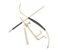 4 pièces outils de pose d’âme de violon compacts en métal bois plastique | Réglage précis et contrôle fin, légers pour l’atelier, adaptés à la réparation d’instruments et aux musiciens