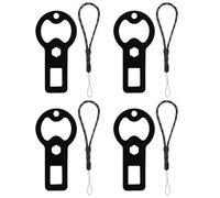 4 Pièces Ouvre-bouteille En Métal Pratique Ensemble De Porte-clés Conception Rétractable Pour Les Promeneurs De Chiens Et Le Divertissement À Domicile Utilisation Pique-nique Ouvre-bouteille Portable