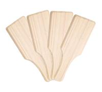 4 Pièces Pagaie en Bois pour Argile de Modelage, Outil de Finition