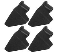 4 Pièces Pale de Remplacement pour Machine, Alliage Noir