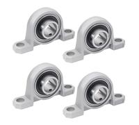 4 Pièces Paliers a Semelle Roulements de Bloc D'oreiller Roulements a Billes Bride Roulement pour Machine à Axe Imprimante 3D (20mm Diamètre Intérieur)