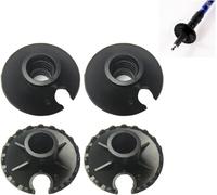 4 Pièces Panier Pour Bâtons De Randonnée Résistance À L'abrasion Bonne Stabilité Caoutchouc Embouts Pour Bâtons De Marche Convient À Plupart Bâtons Trekking Standard Baton De Marche Telescop