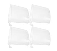 4 Pièces Panier Suspendu pour Aquarium, Support de Plantes | Coin de Bac, Drainage Intégré et Crochet, pour Pothos et Bambou Chanceux, Aquascaping Ordonné