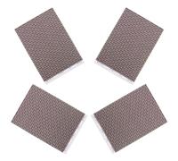 4 Pièces Papier Peint Mural Autocollant Brique | PVC Café, Effet Brique Réaliste, Pose Adhésive, pour Chambre Miniature et Scènes de Maquette