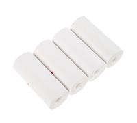 4 Pièces Papier Thermique à Impression Instantanée pour Appareil | Blanc, Papier pour Caméra Instantanée, Impression en Déplacement, Usage Famille et École