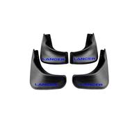 4 Pièces Pare-Boue de Voiture pour Mitsubishi Lancer Sedan 2003 2004 2005 2006 2007,Avant ArrièRe Splash Protection Carrosserie Auto Styling Accessories Étanche,Black