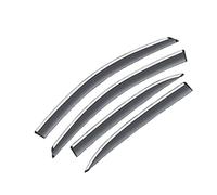 4 Pièces Pare-Soleil De Fenêtre De Voiture pour Toyota pour Highlander pour Kluger Xu40 2008~2013 Soleil Pluie Déflecteur Abris Nuances Garde Déflecteurs d'air Protecteur