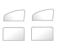 4 pièces Pare-Soleil de Voiture,Rideaux Magnétique avec Bande Velcro Auto-adhésive,Parasol pour Vitres latérales,Protection Contre
