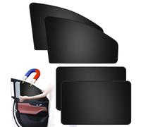 4 Pièces Pare Soleil Voiture Bébé pour Opel Mokka B/Mokka-e EV 2020 2021 2022 2023 2024, Voiture Pare Soleil pour Vitres Latérales par Bloquer Les Rayons UV Anti Moustiquaire