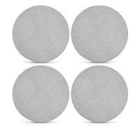 4 Pièces Passoire à Expresso 51mm, 150μm 1mm/1.7mm D'épaisseur Tamis à Café Expresso, Grille Filtres Réutilisables en Acier Inoxydable 316L, Puck Screen, Pièces pour Machines à Café