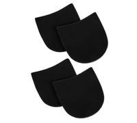 4 Pièces Patins de Réparation de Chaussures en Caoutchouc Noir | Chaussures et Sandales, Usage Voyage et Déplacements Professionnels, Format Portable, Résistance à L’usure