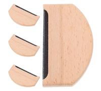 4 Pièces Peigne Anti Bouloche Pull, Arrache Peluches, Vêtements | Bois et Acier, Beige, Protège Fibres Délicates, Usage Maison, Entretien Armoire