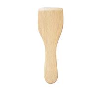 4 pièces Petites spatules à Beurre de hêtre antiadhésif tourneur en Bois Pelle de Cuisine ustensiles de Cuisine Practical and Deft